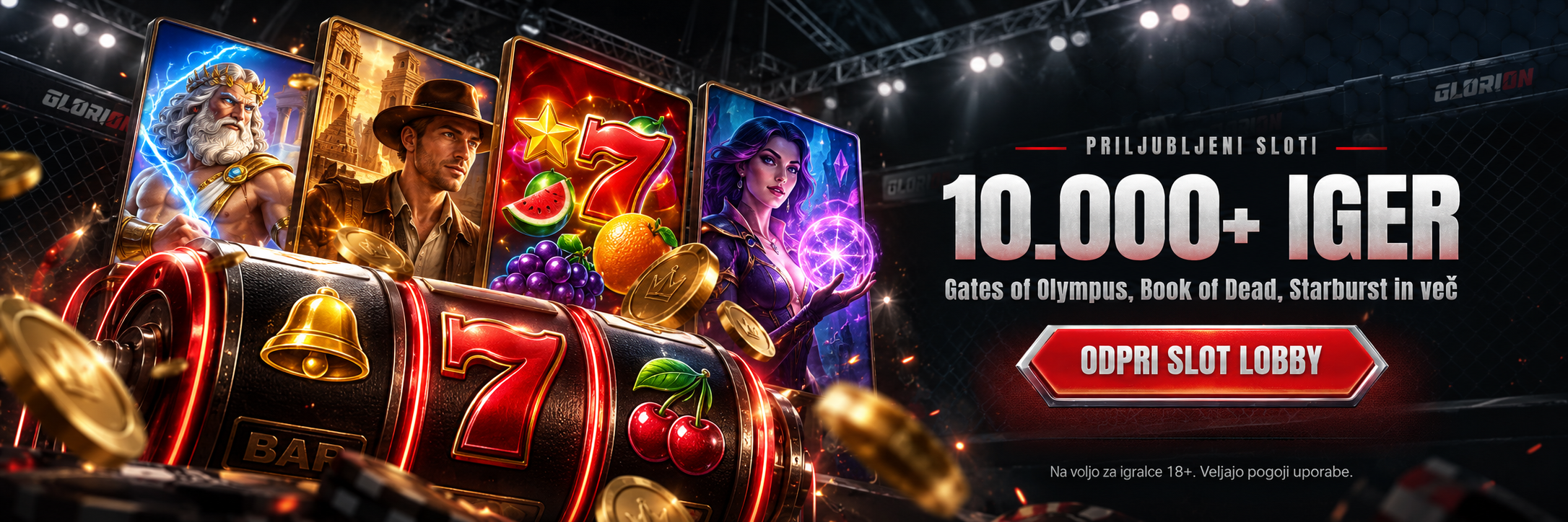 Glorion Casino bonusi in promocije