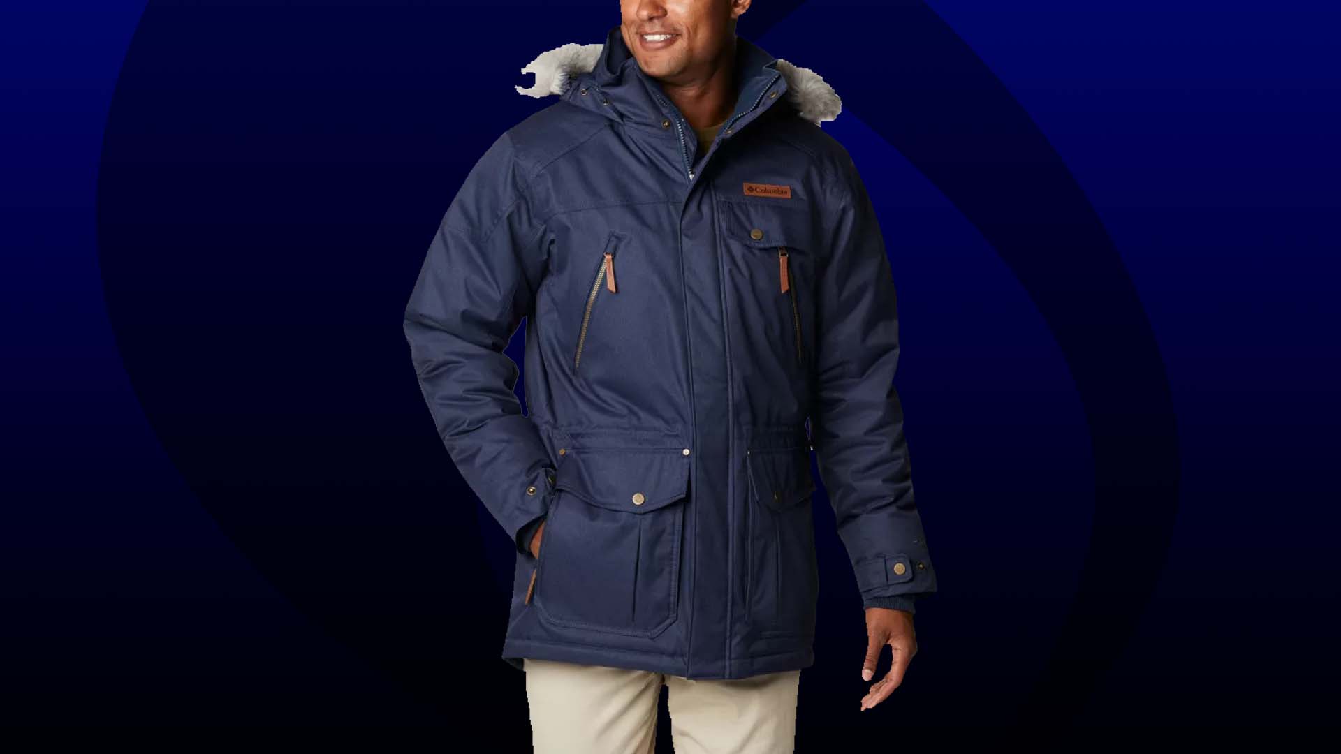 Columbia Men’s Turbodown Hooded Jacket with Hidden Pockets
