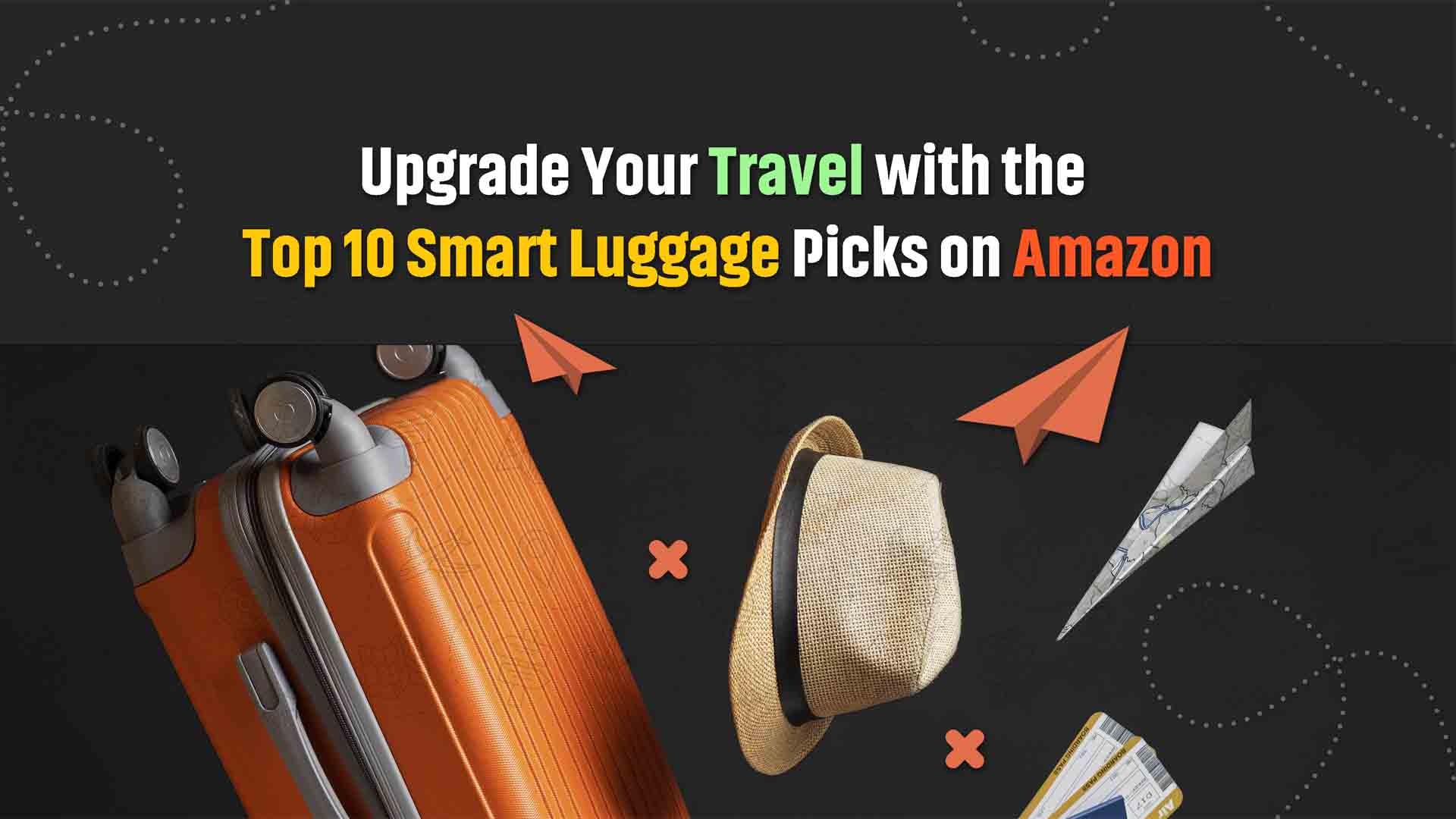 Discover the best smart luggage options on Amazon to make your travels easier and more efficient.