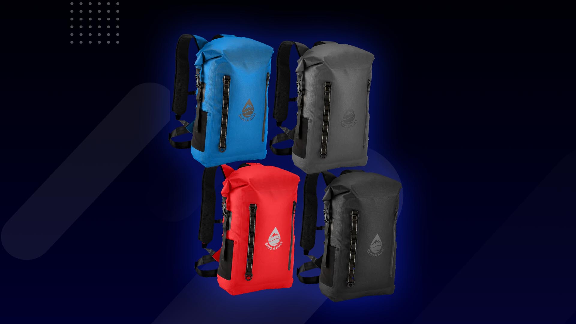 Skog Å Kust BackSåk Waterproof Backpack