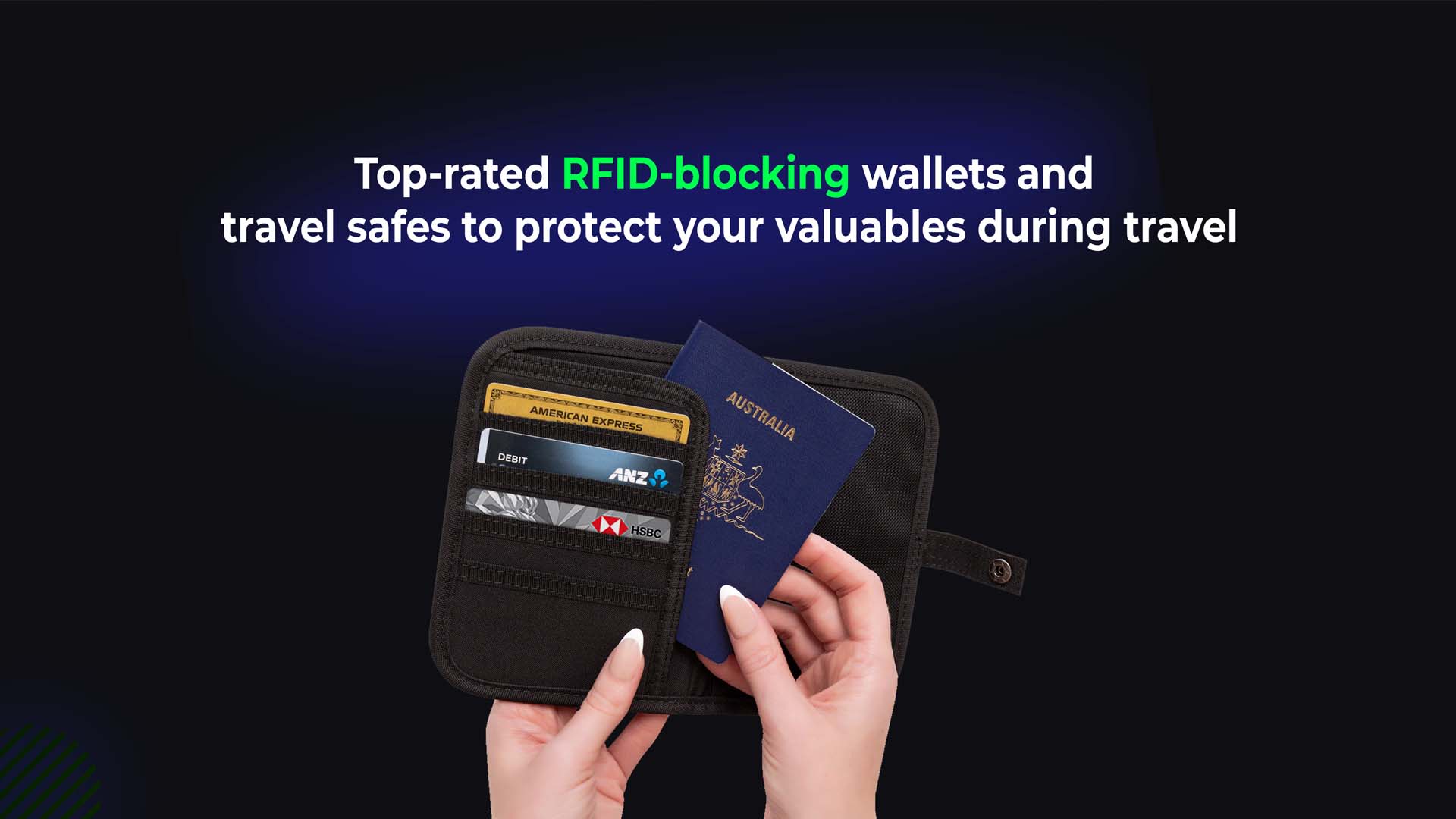 Top-rated RFID-blocking wallets and travel safes to protect your valuables during travel.
